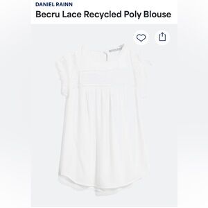 Daniel Rainn Becru Lace Blouse
